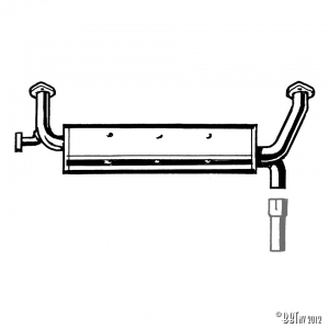 Exhaust injectiemotor to replace stock muffler