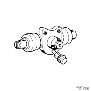 Wheel cylinder, rear ATE