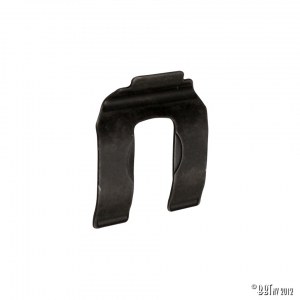 Brake line attachment clip onto chassis, each