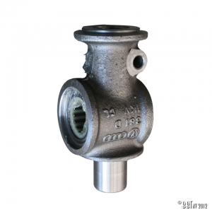 King pin with needle bearing, lower side, each