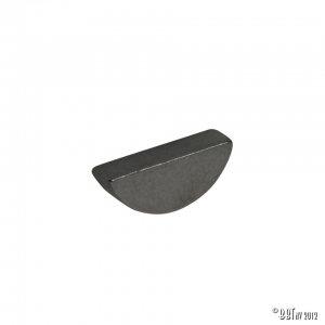 Woodruff key for steering wheel