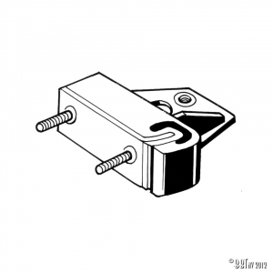 Rear transmission mount, left