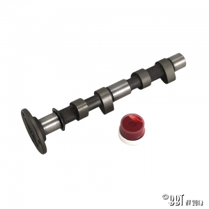 Camschaft Engle FK 7 Mid-range displacement engine, high drive till 6000 rpm Opening inlet valve rockers 1.4/1: 12,695 Degrees opening: 288° Opening on camshaft: 9,068 Degrees between camshaft intake and outlet: 108°