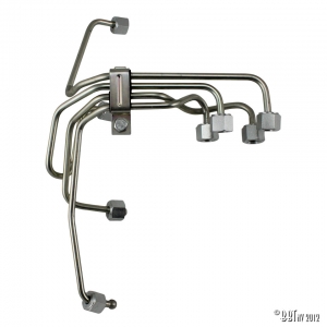 Injection pipe set