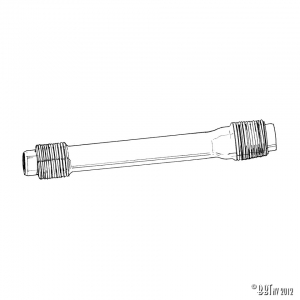 Push rod tube