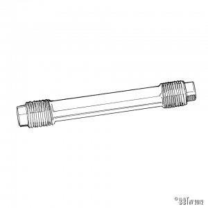 Push rod tube