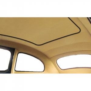 Headlining, cotton beige, for sliding roof