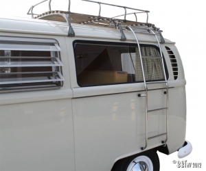Side ladder for roof rack, Stainless steel