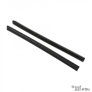 Front door window frame seal, as pair
