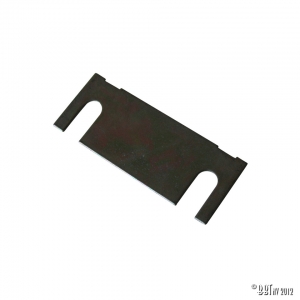 Spacer lower sliding door guide