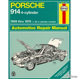 Porsche 914 4-cylinder English J.H. Haynes