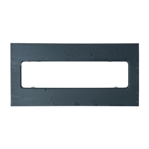 Radio hole repair panel in dashboard