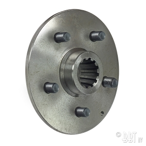 Wheel hub rear with studs