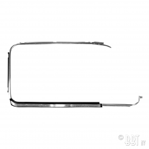 Scraper+ chrome moulding, left