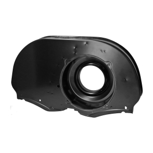 Fan shroud 'OE-style' for Type4 oilcooler, without ducts (Black)