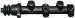 Master brake cylinder, without servo