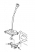 Gearshift lever repair guide kit 5 speed