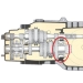 Double tapered roller bearing differential shaft
