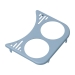 Dashgrill gauge holder right 2 holes 52mm