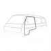 Front door seal left/right Type 25 80 - '92, VEWIB